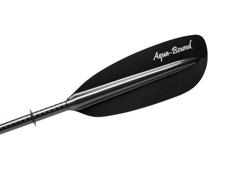 Aqua-Bound Tango Carbon Straight Shaft Posi-Lok Kayak Paddle Back Face