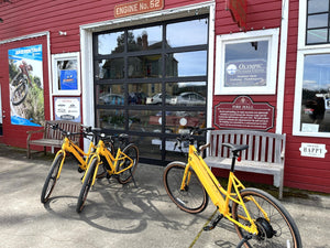 Bike Packing Rental Olympic National Park San Juan Islands E-Bike Bike - Port Gamble