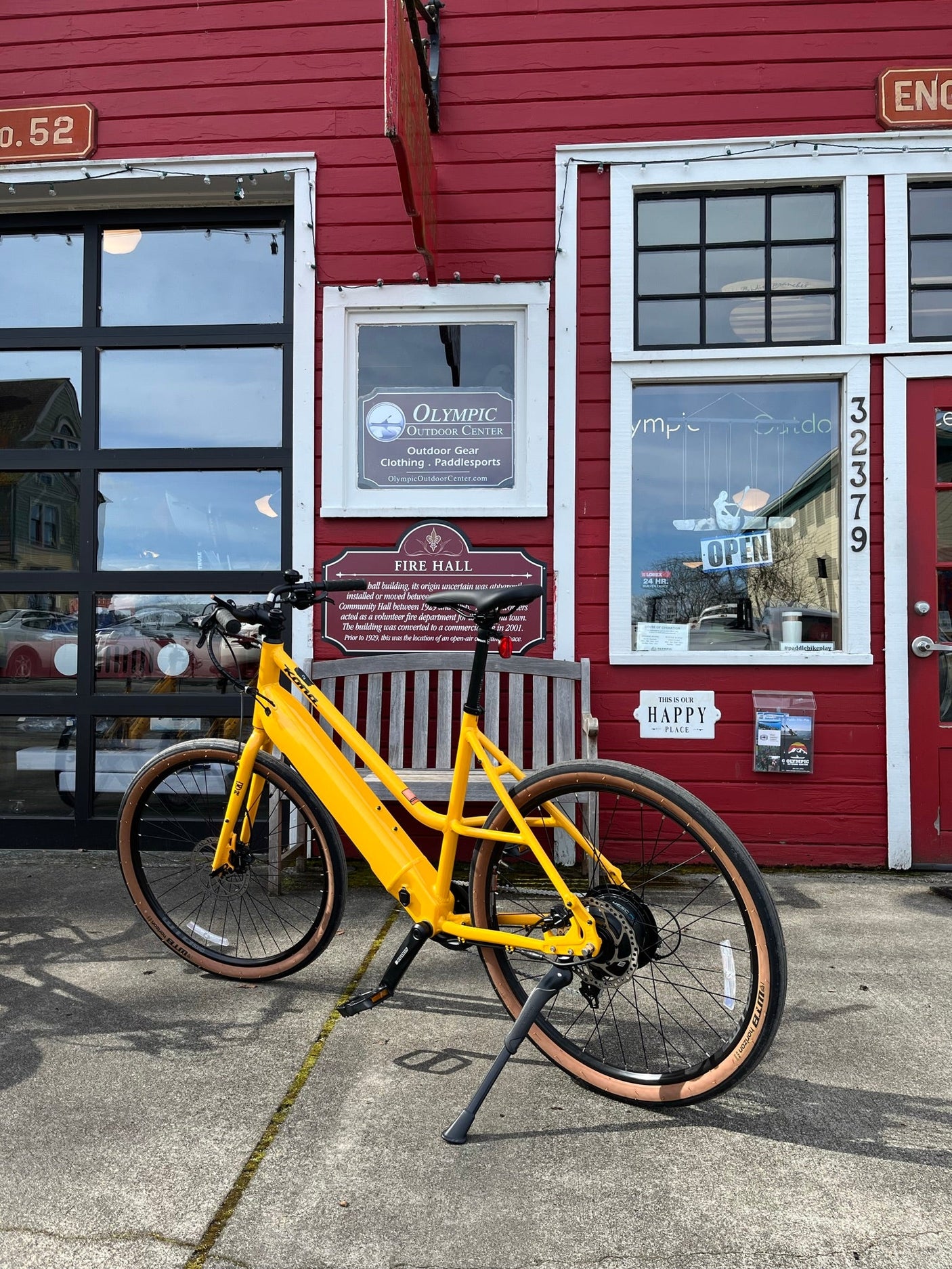 Bike Packing Rental Olympic National Park San Juan Islands E-Bike Bike - Port Gamble