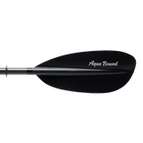 Remo de kayak de dos piezas Aqua-Bound Manta Ray Carbon Posi-Lok 