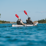 Remo de kayak de dos piezas Posi-Lok híbrido Sting Ray Aqua-Bound