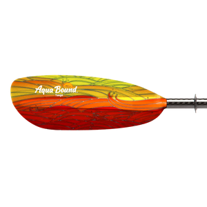 Remo de kayak de dos piezas Posi-Lok de fibra de vidrio Tango Aqua-Bound