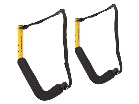 Suspenz EZ Rack Canoe & Kayak Cradles in Standard Yellow Finis