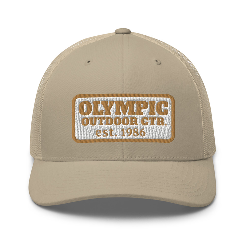 Olympic Outdoor Center Retro Trucker Cap