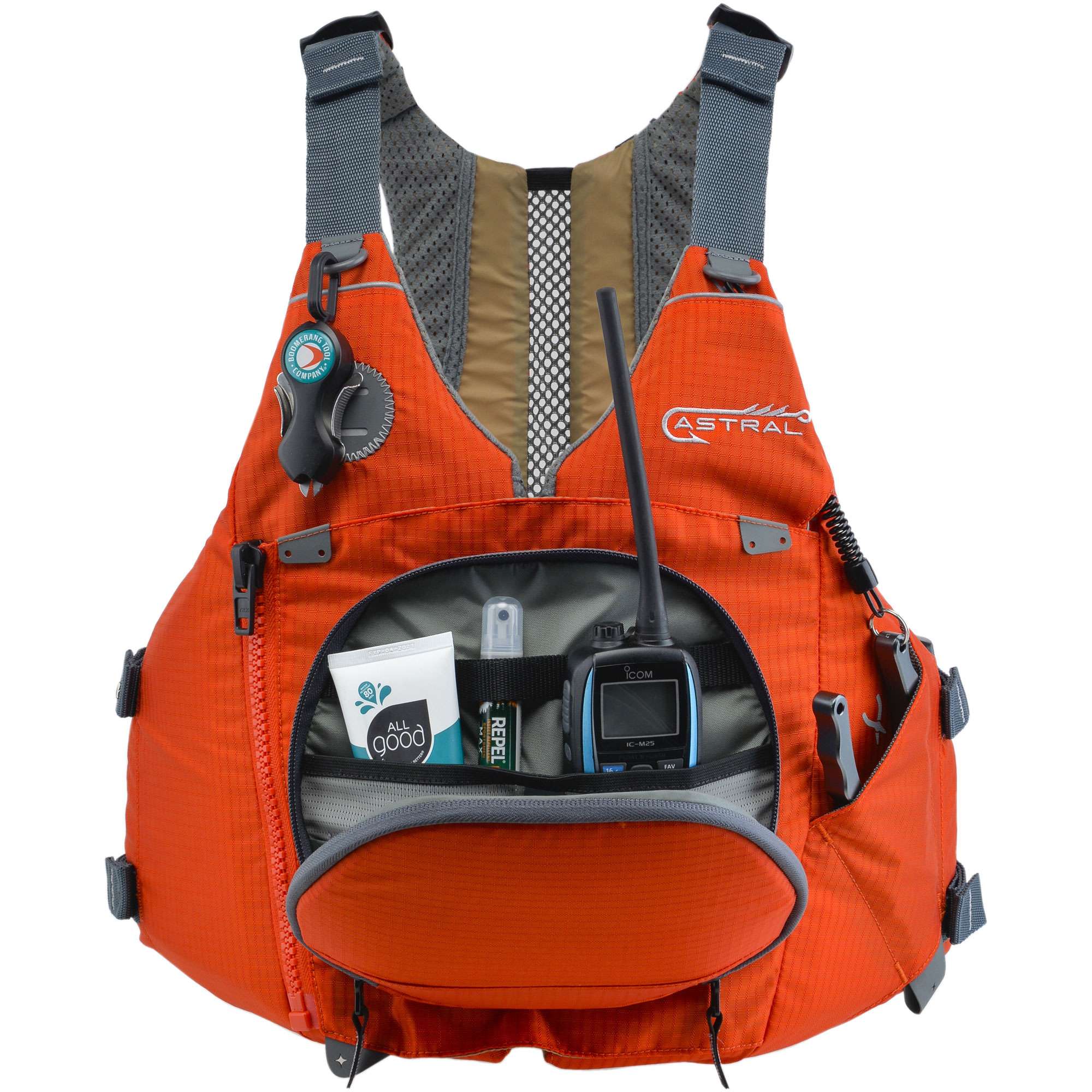 Kayak fishing pfd store