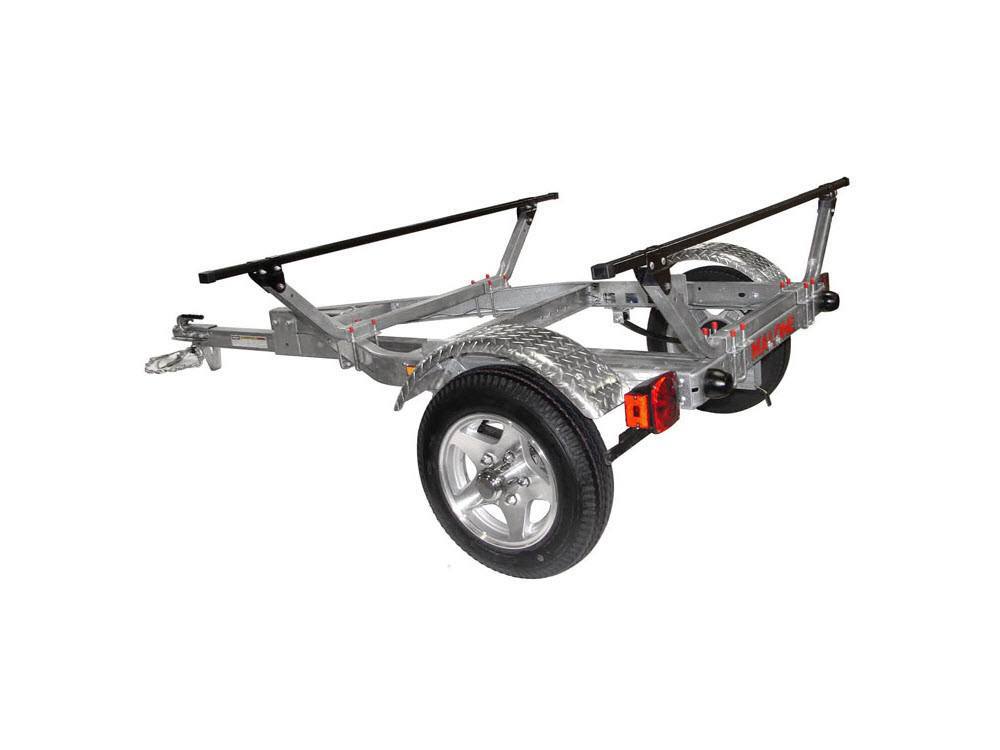 Malone MicroSport XT Trailer - Tongue Retracted