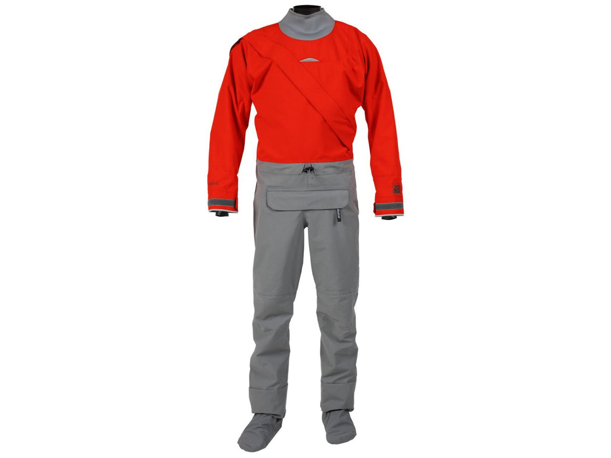 Kokatat GORE-TEX Pro Legacy Front Entry Men's Dry Suit in Red