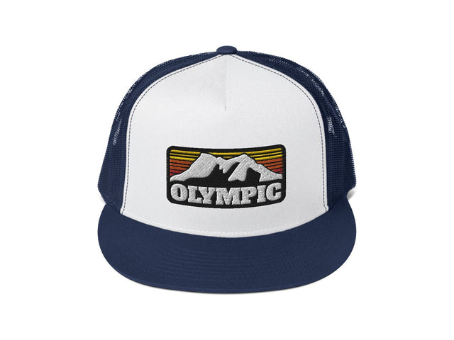 Olympic Outdoor Center Classic Trucker Cap in Navy